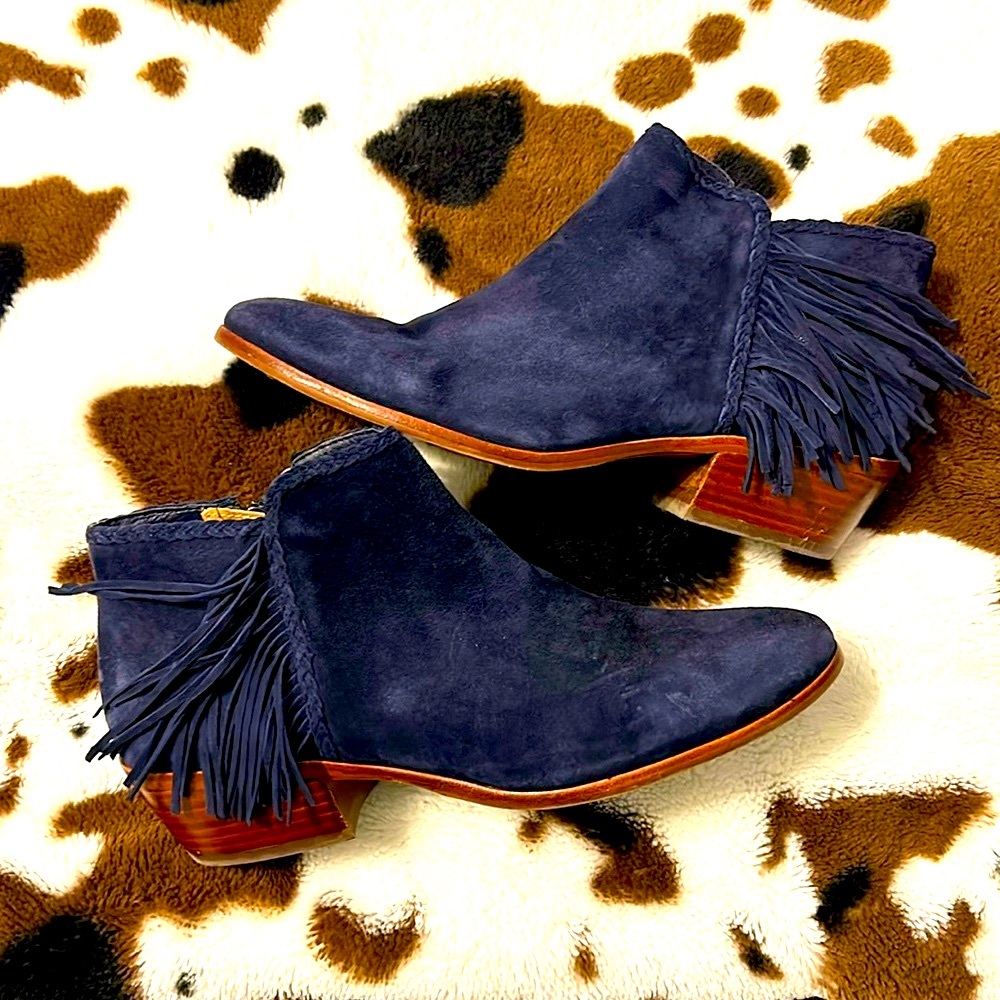 Sam Edelman fringe Booties